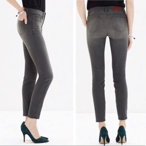 Madewell Skinny Skinny Boulder Gray Denim Jeans Women 27